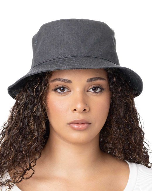 Big Accessories BA642 Lariat Bucket Hat Doba OS CHARCOAL